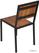 Bolero stalen en acaciahouten stoelen zonder armleuningen | DS150 4