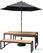 Bolero stalen en acaciahouten industriële banken 160cm | DS158 8