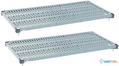 Metro Max Q schappen voor 46cm diepe stelling 122cm (2 stuks) | DS412