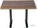 Bolero Voorgeboord Rechthoekig Tafelblad Rustic Oak 1100x700mm, Bolero DT442 8