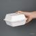 Fiesta Green composteerbare bagasse hamburgerbakjes 14,9cm | DW247 4