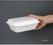 Fiesta Green composteerbare bagasse hamburgerbakjes 14,9cm | DW248 6
