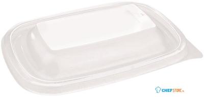 Fastpac Deksels Voor Kleine Rechthoekige Voedseldozen 500ml (300 Stuks) - Fastpac DW783