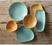 Churchill Super Vitrified Churchill Stonecast Tangerine Coupe Borden 217mm (Pak van 12) - DX774 3