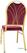 Bolero Regal Stapelstoelen Bordeauxrood (4 Stuks) - Bolero DY695 3