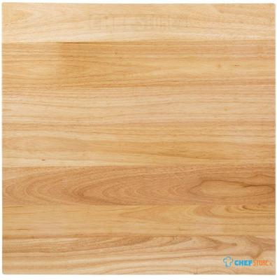 Bolero Voorgeboord Vierkant Tafelblad Naturel 700 X 700mm, Bolero DY737