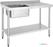 Vogue Enkele Spoeltafel RVS Afdruiprek Rechts 1200mm, Vogue DY823