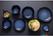 Olympia Luna Midnight Blue Footed Bowls 150 mm (pak van 6) - DZ775 6