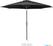 Bolero Sevilla Ronde Parasol 3m Diameter Zwart - DZ870