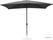 Bolero Sevilla Vierkante Parasol 2x3m Zwart - DZ871