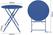 Bolero Perth Pavement Style Ronde Tafel Donker Marineblauw - DZ875 6