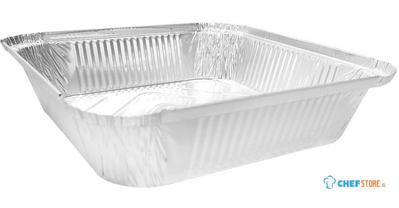 Jantex Fiesta Recyclebare Diepe Foliecontainers 2100 Ml (200 Stuks) - DZ892
