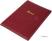 Olympia menumap A4 bordeaux leer | E222