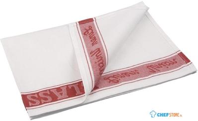 Glasdoek | Rood | Vogue | E910