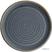 Olympia Canvas ronde borden met smalle rand blauw graniet 18cm | FA302