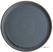Olympia Canvas ronde borden met smalle rand blauw graniet 26,5cm | FA303