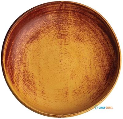 Olympia Canvas diepe coupe borden roestoranje 23cm | FA313