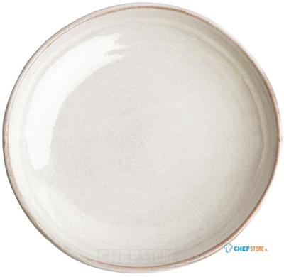 Olympia Canvas diepe coupe borden wit 23cm | FA334