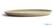 Olympia Canvas ronde borden met smalle rand crème 26,5cm | FA338 3