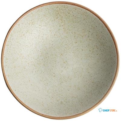 Olympia Canvas ondiepe schalen crème 20cm | FA340