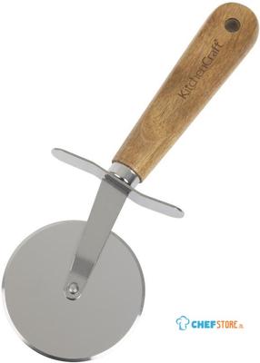 Kitchen Craft Italiaans Pizzawiel Met Houthandvat 65mm - Kitchen Craft FB448