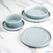 Olympia Cavolo plat rond bord ijsblauw 27cm | FB569 2