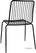 Bolero RVS Eetkamerstoelen Zwart (4 Stuks) - Bolero FB874 3