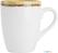 Olympia Kiln Hoge Mokken Krijtwit 340ml (6 Stuks), Olympia FB992
