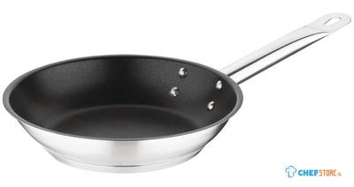 Vogue Platinum Plus Anti-Aanbak RVS Koekenpan 20cm - Vogue FC095
