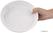 Olympia Cavolo Witte Gespikkelde Platte Ronde Kom - 220 mm (doos 4) - FD901 4