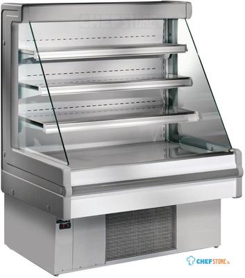 Zoin Mandy Multideck Display Koeler Grijs 1000mm - FP979-100