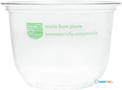 Vegware 96-Serie Composteerbare Pla Deli-Potten, Vegware FS172