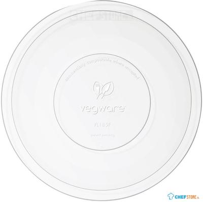 Vegware 185-Serie Composteerbare Platte Deksels (300 Stuks), Vegware FS182