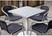 Bolero Gietijzeren Ronde Tafelvoet Wit 548(B)x728(H)mm - Bolero FT029 9