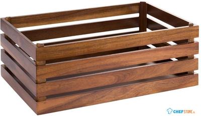 Aps Superbox Acaciahouten Krat 555x350mm, APS FT149