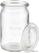Aps Weckpotten Met Deksel 145ml (12 Stuks), APS FT198