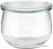 Aps Weckpotten Met Deksel 580ml (6 Stuks), APS FT200