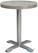 Bolero Rond Melamine Tafelblad Essenhout Effect Voorgeboord 60cm - Bolero FT292 5