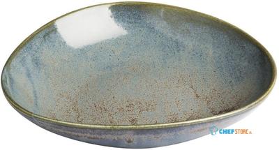 Olympia Ember Blauwe Driehoekige Kommen 245 mm (pak van 4) - FU181