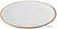 Olympia Drift Grijze Effen Coupeplaten 180 mm (pak van 6) - FU189