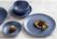Olympia Corallite Diepe Schalen Blauw 150mm (set van 6) - FU202 6