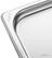 Vogue Roestvaststalen Gastronorm 2/4 Bak 20mm - FU260 4
