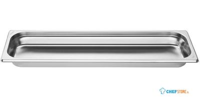 Vogue Roestvaststalen Gastronorm 2/4 Bak 40mm - FU261