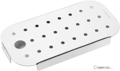 Vogue St/st GN Afvoerplaat voor GN 1/4 - FU269
