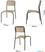 Bolero Santorini Tuinstoelen met Houteffect (4 Stuks) - FU537 7