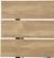 Bolero Perth Bestrating Stijl Vierkante Tafel Houteffect - FU538 4