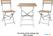 Bolero Perth Bestrating Stijl Vierkante Tafel Houteffect - FU538 5