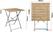 Bolero Perth Bestrating Stijl Vierkante Tafel Houteffect - FU538 6