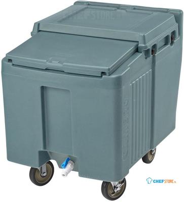 Cambro Ics125l IJscaddy met Schuifdeksel Leisteenblauw - FU690