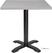 Bolero Aluminium Vierkant Tafelblad Lichtgrijs 700mm - Bolero FW598 3
